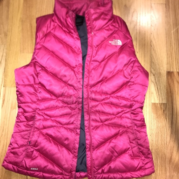 The North Face Jackets & Blazers - Used north face pink vest 550